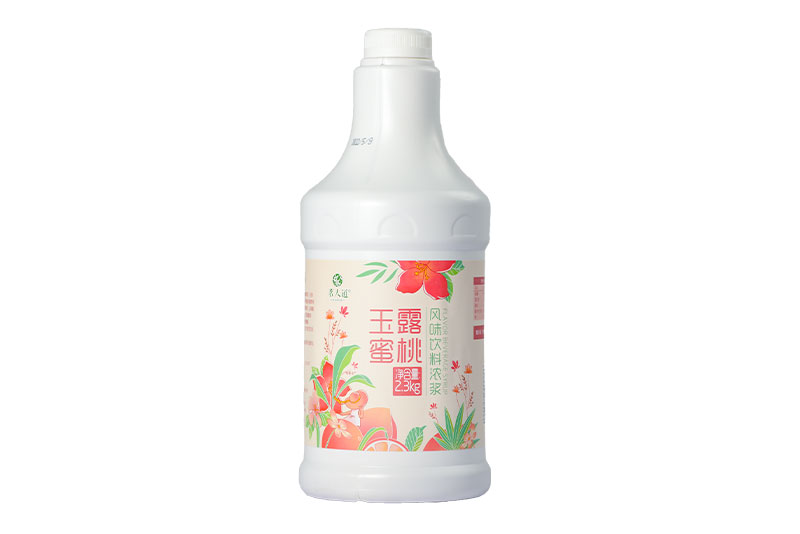 玉露蜜桃風味飲料濃漿